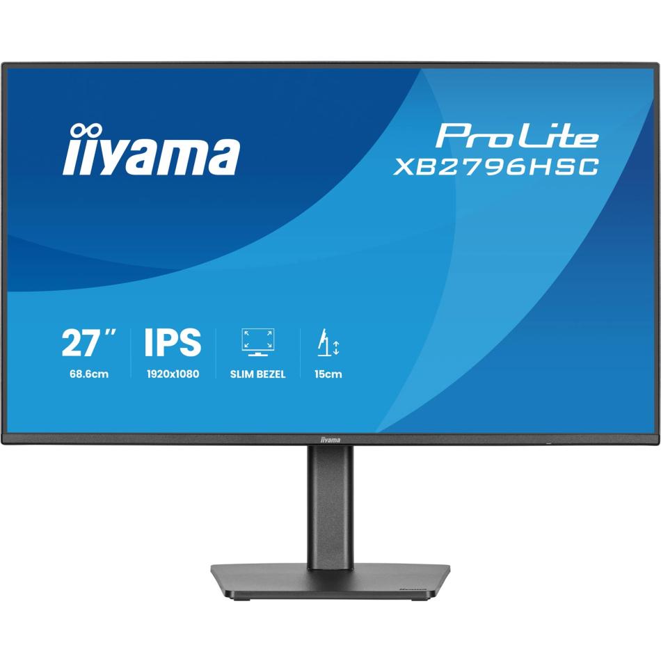 Iiyama XB2796HSC B1 27 FHD144HzIPSUSB C PD - vue 3