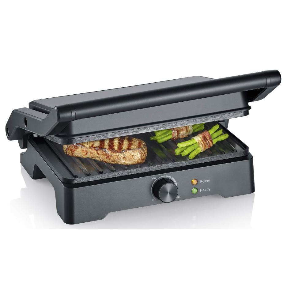 Grill multifonction électrique SEVERIN KG2391 28 x 17 cm - vue 3