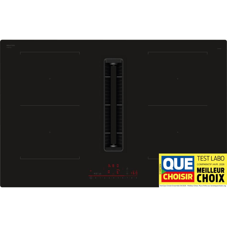 Table Induction Aspirante BOSCH PVQ811H26E – 4 Foyers, 7400W - vue 6