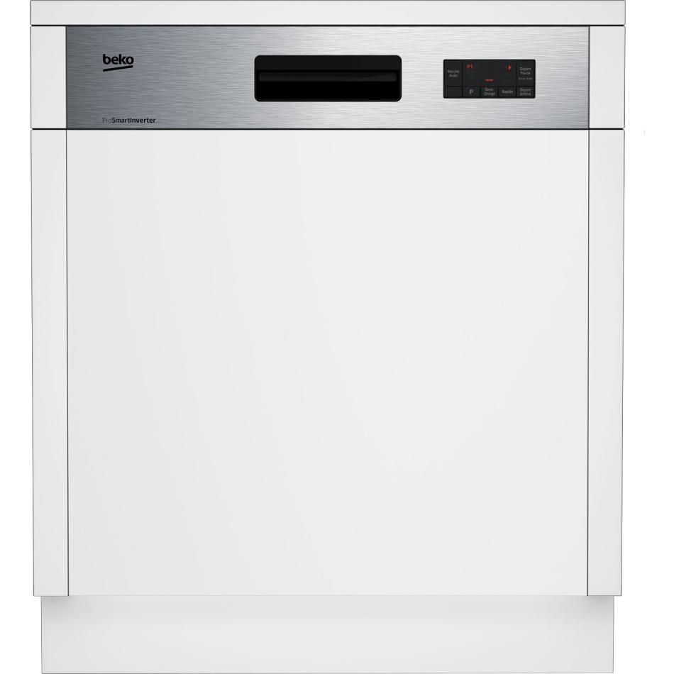 BEKO lave vaisselle 60 cm intégrable 13 couverts 47 db inox PDSN25311X - vue 7