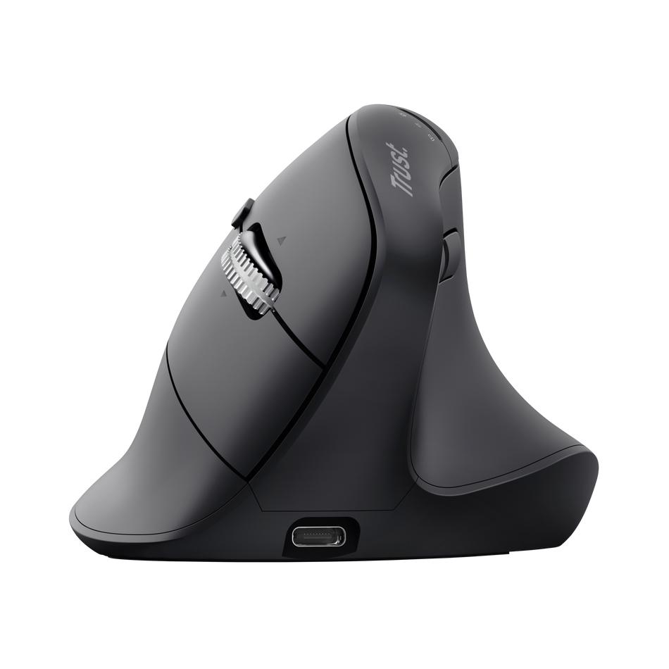 Ratón Trust Vyran Sans Fil Vertical Bluetooth 4800DPI Rechargeable - vue 3