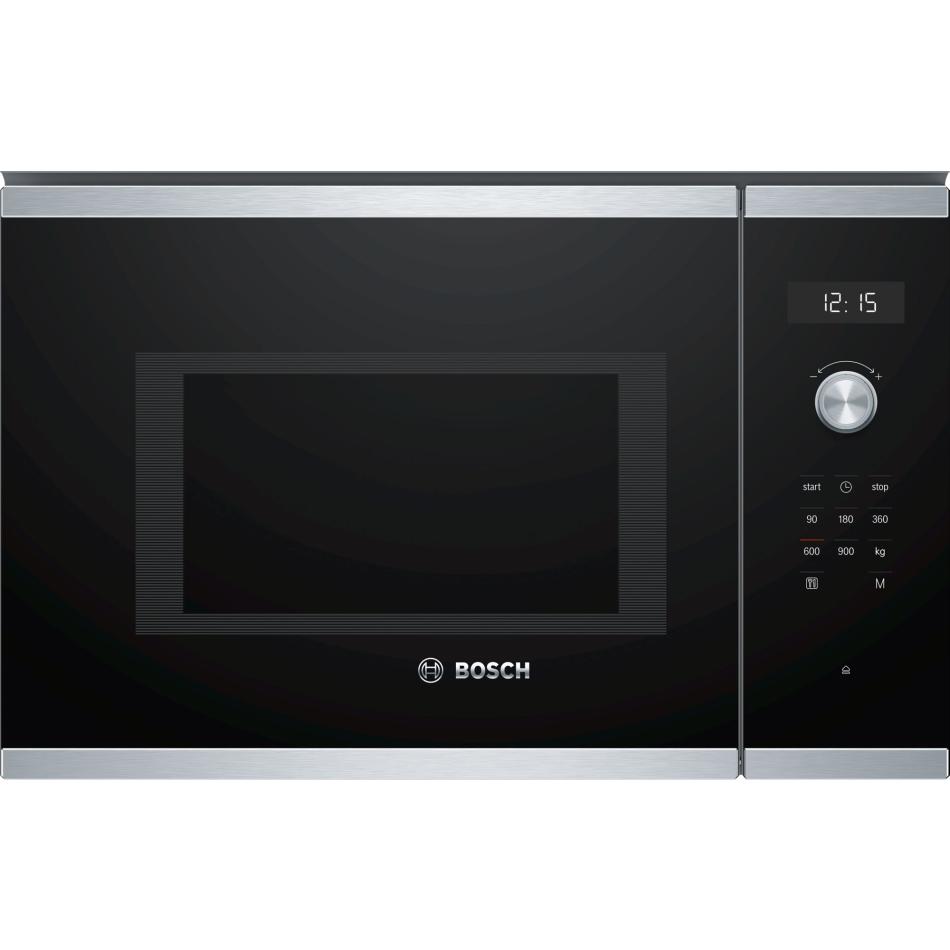 Micro-Ondes Bosch BFL554MS0 – 25L 900W Encastrable Inox - vue 10