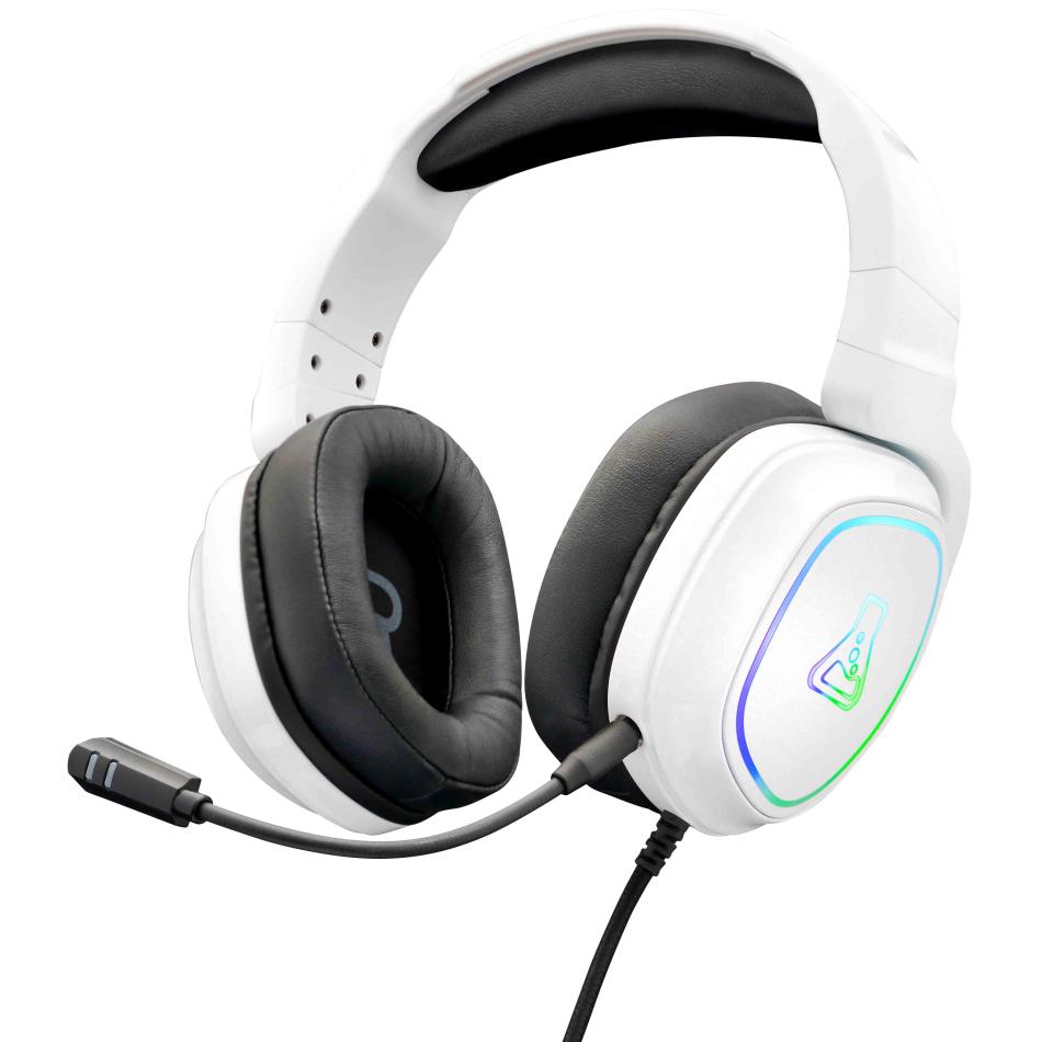 Casque gaming THE G-LAB KORP-RADIUM-WHITE