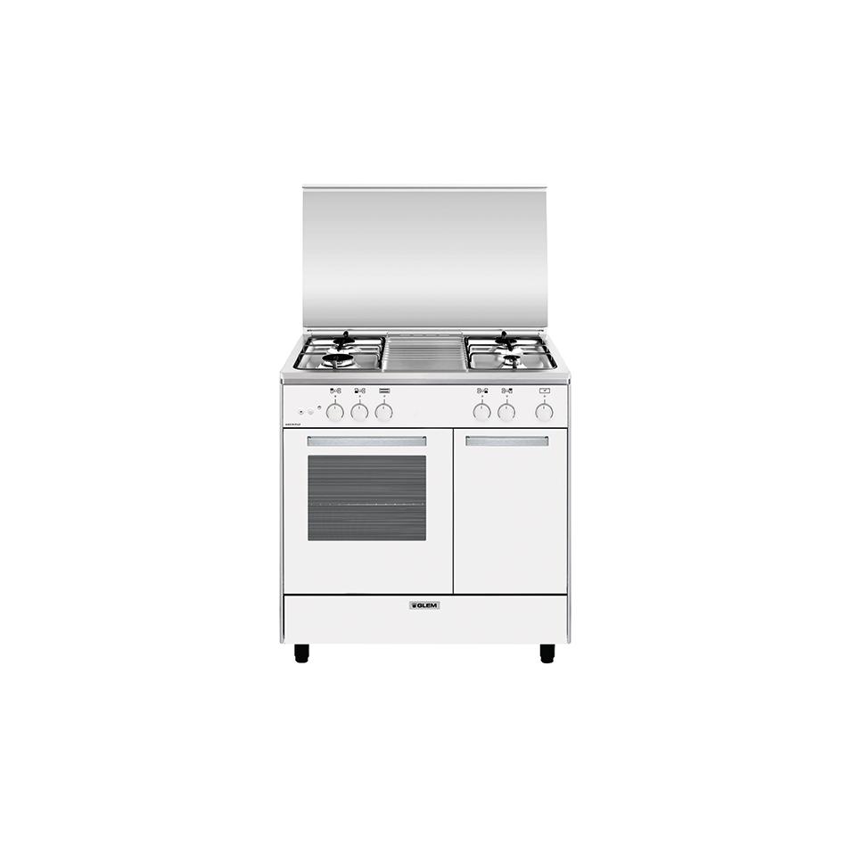 GLEM cuisinière butanette 80 cm GA85PMWH - vue 4