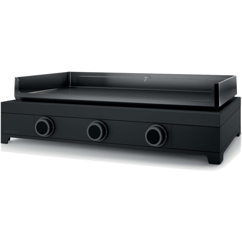 FORGE ADOUR Plancha gaz 2 feux Modern Acier 60 MODERNG60AN - vue 7