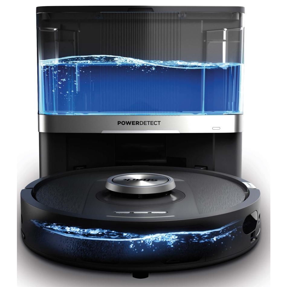 Aspirateur Robot et Laveur SHARK PowerDetect NeverTouch RV2800YEEU Autovidant 650 Watts 2 brosses latérales - vue 5