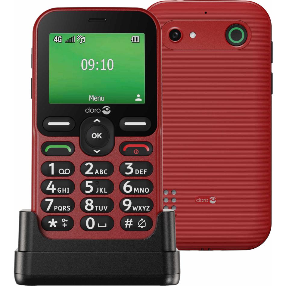 Téléphone mobile DORO LEVAE10ROUGE