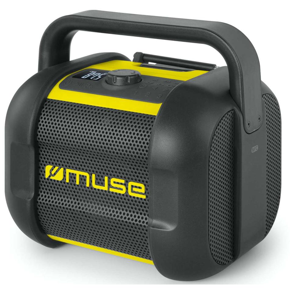 Enceinte Bluetooth / NFC Conception IP64 Couplage Stéréo Puissa MUSE M968BTY Neuf - vue 5