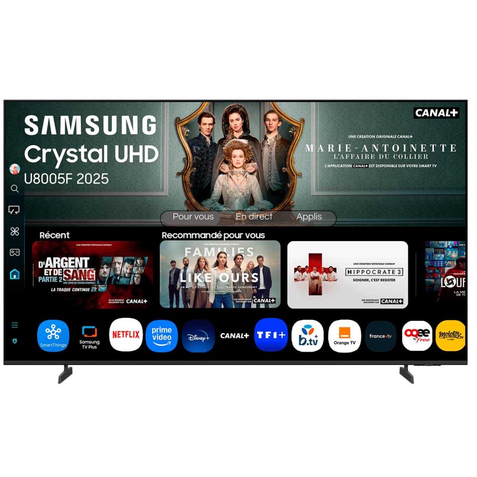 TV LED TU75U8005F 4K AI SmartTV 2025 - vue 8