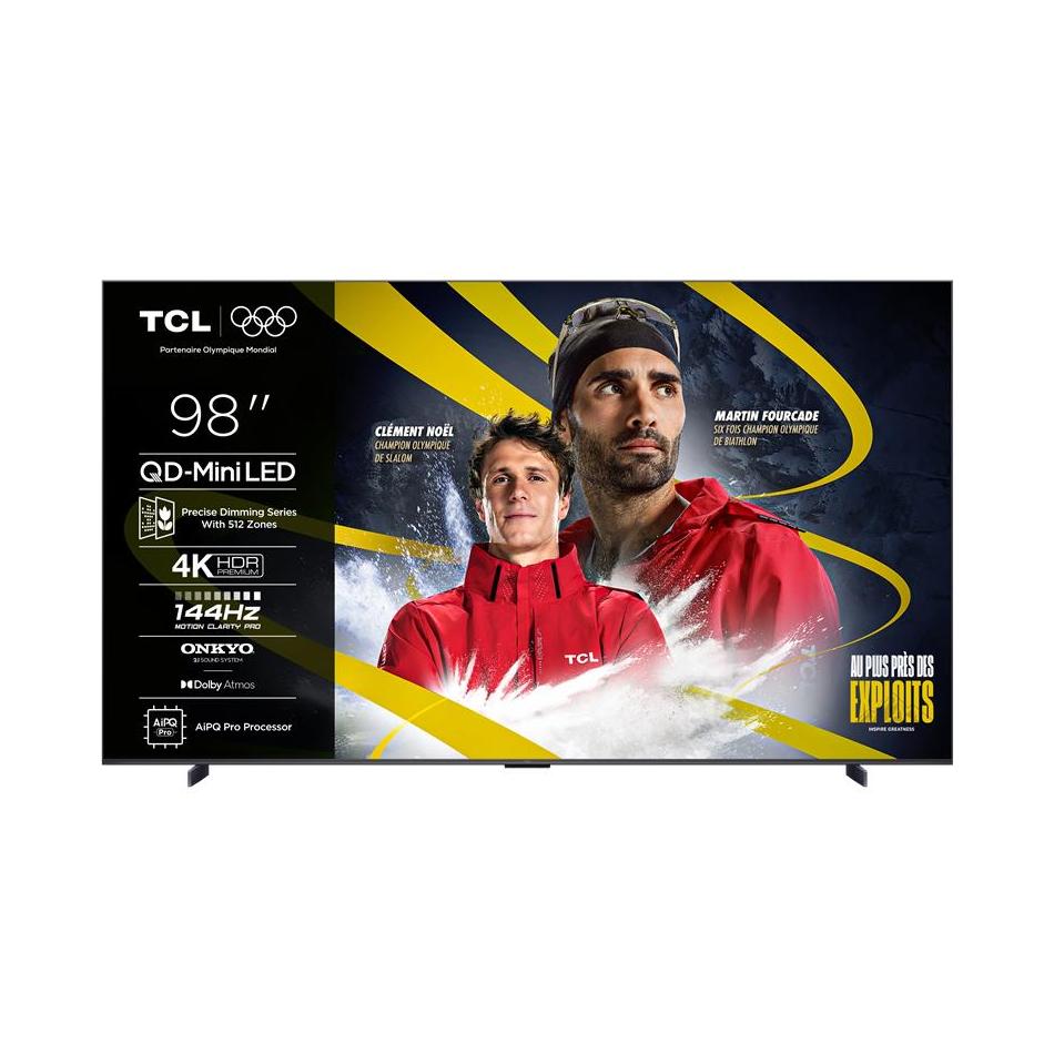 TCL 98C6K 98" 247 cm QD Mini LED 4K 2025 - vue 5
