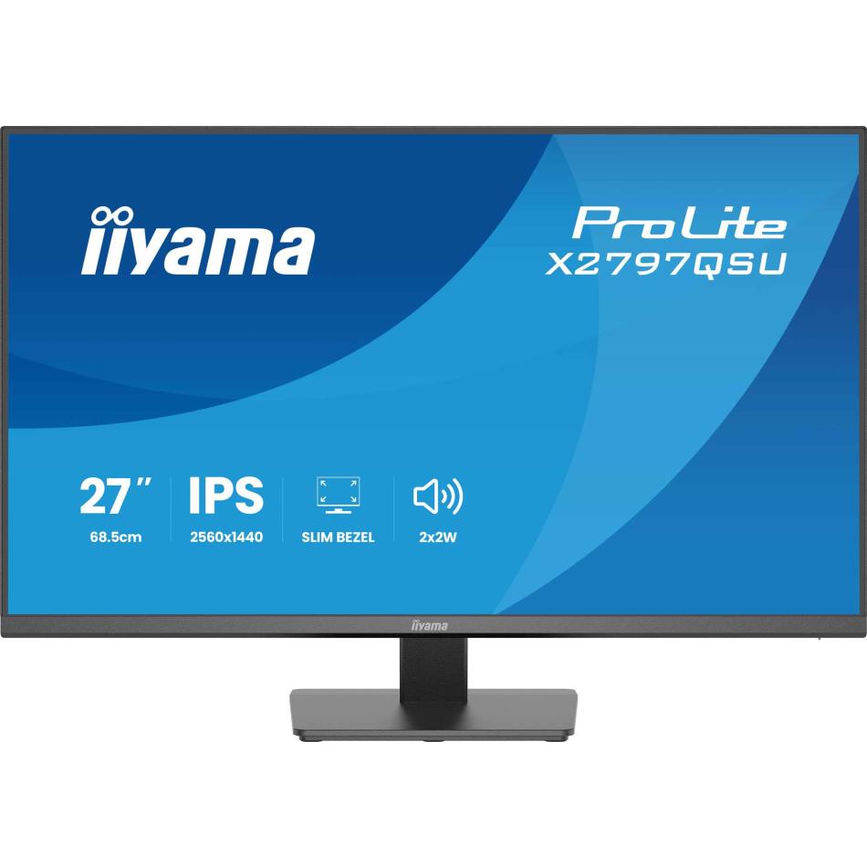 Ecran PC iiyama ProLite X2797QSU B1 27 2560 x 1440 Quad HD LED - vue 5