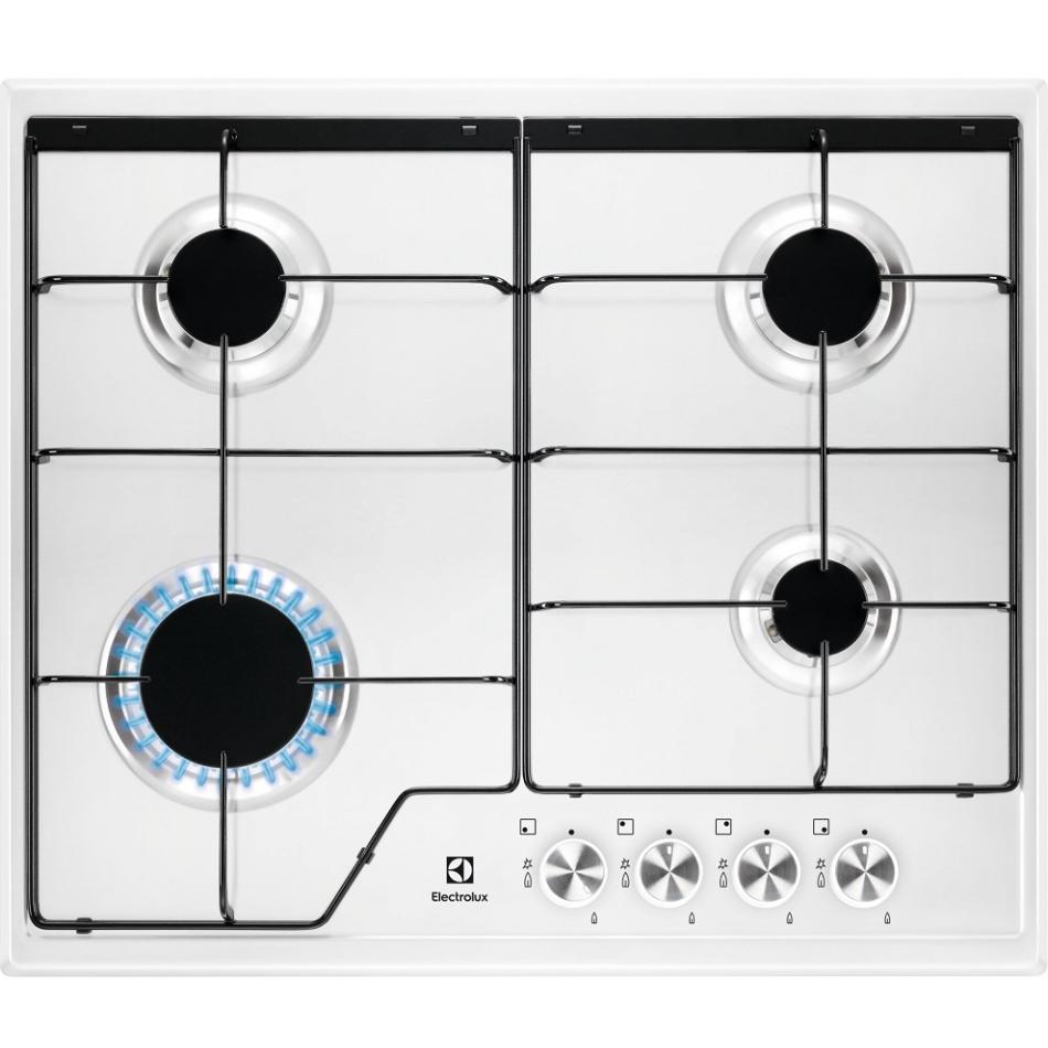Electrolux Plaque de cuisson Gaz Série 600 Slim line 60 cm KGS6424W - vue 5