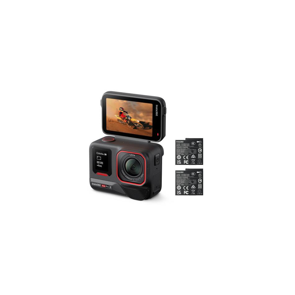 Caméra action INSTA360 ACE PRO 2 + 2 BATTERIES