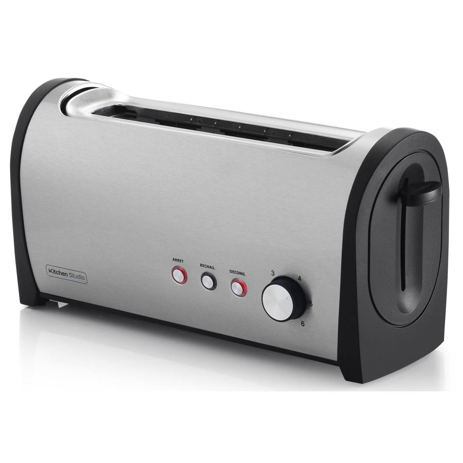 KITCHENCHEF Grille pain 1 fente Inox Kitchen Studio KST17SS - vue 3