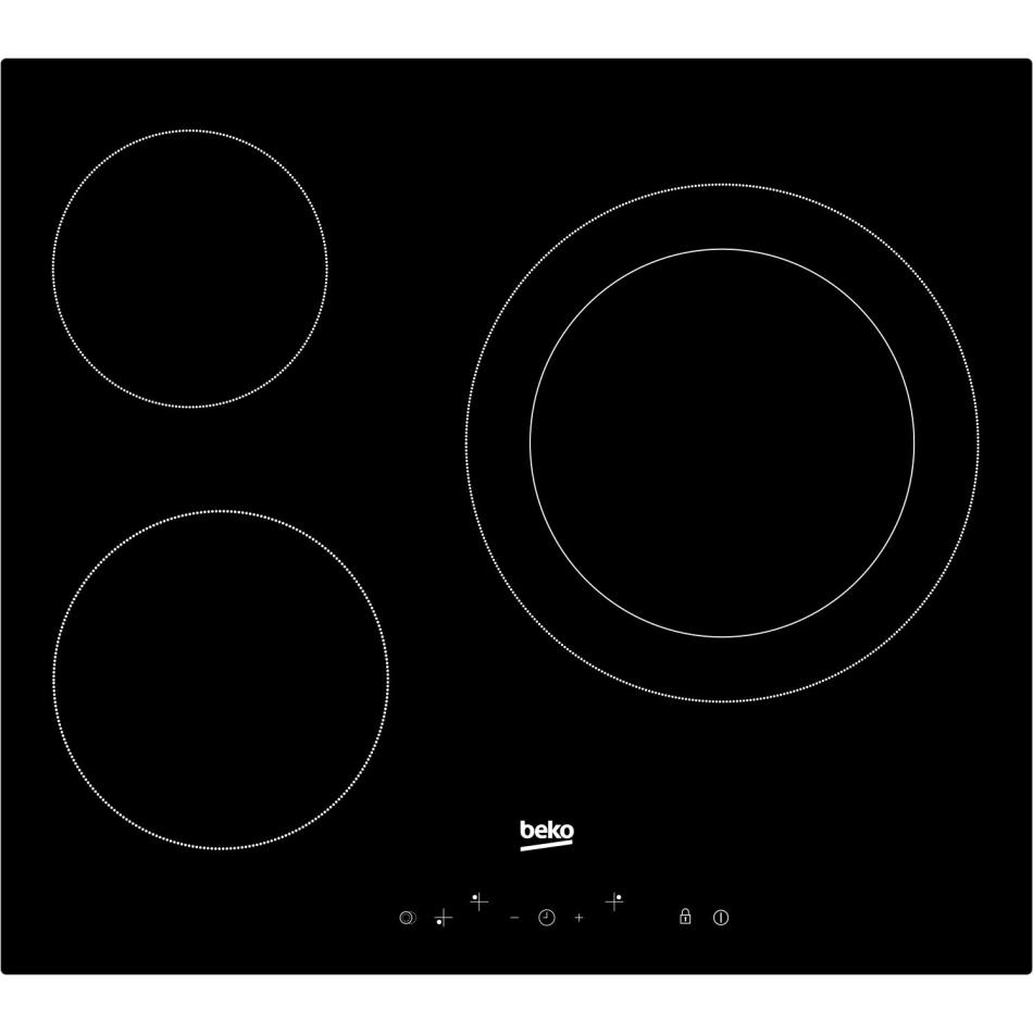 BEKO Table vitrocéramique 3 radiants HIC63402T - vue 3