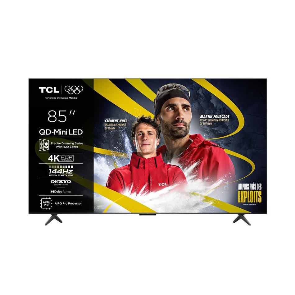TCL 85C6K 85" 214 cm QD Mini LED 4K 2025 - vue 5