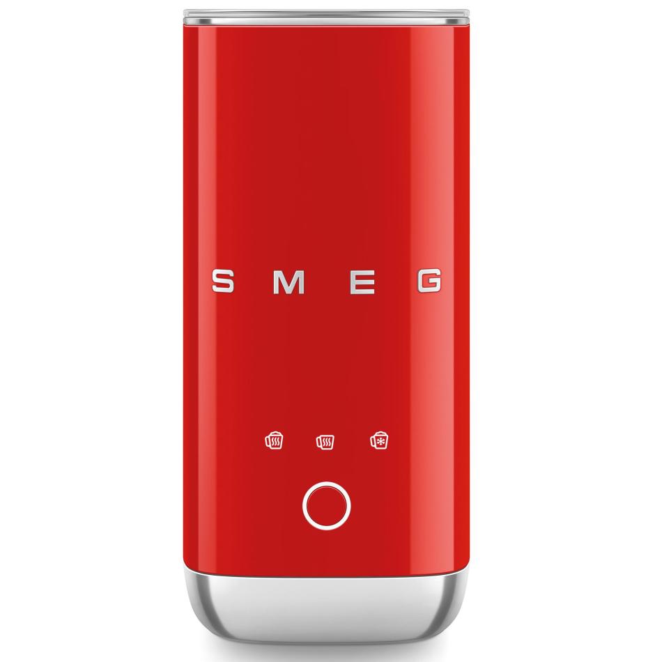 Mousseur À Lait Électrique SMEG MFF02RDEU – 500W, 3 Fonctions, Revêtement Antiadhésif - vue 4