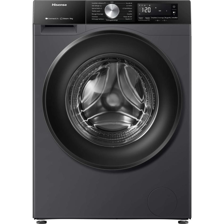 Hisense WF3S1043BB3 machine à laver chargement frontal 10 5 kg 1400 trmin - vue 2