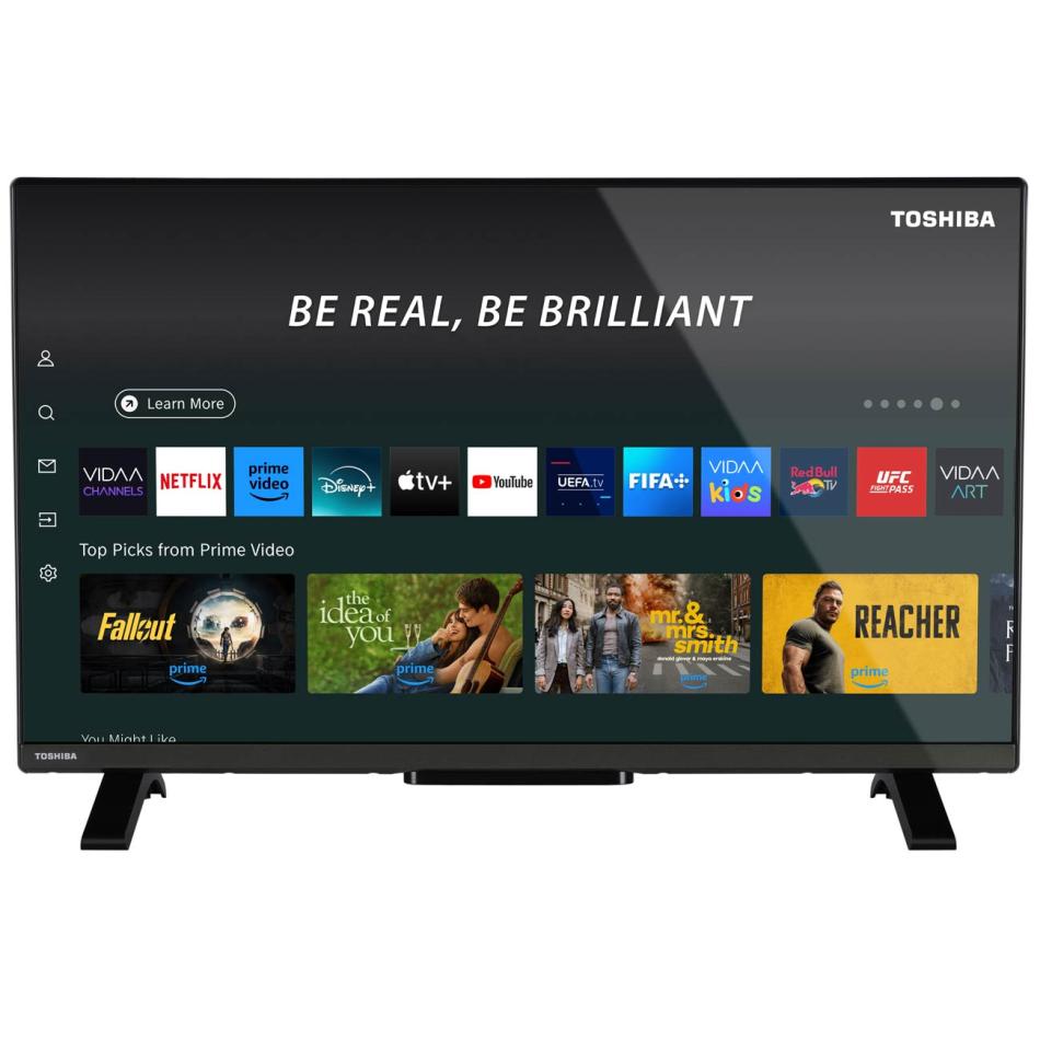 TOSHIBA 32QV2F63DG TV QLED 32'' 80 cm FHD 1920x1080 DTS Virtual:X Smart TV 2xHDMI - vue 5