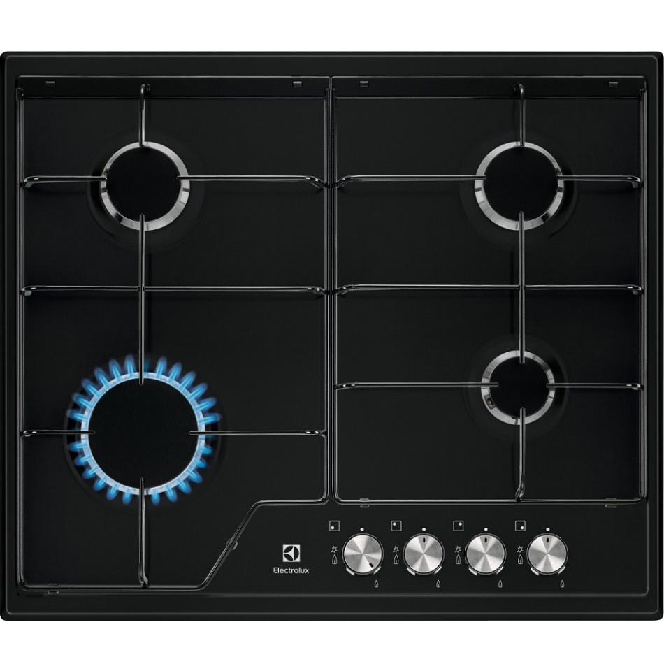 Electrolux Plaque de cuisson Gaz Série 600 Slim line 60 cm KGS6424K - vue 5