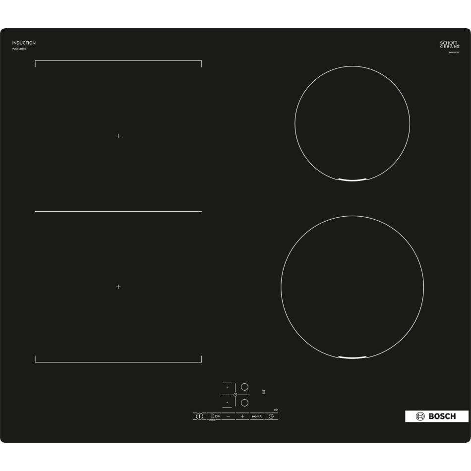 Plaque De Cuisson Induction Bosch PVS611BB6E – 4 Foyers 6900W - vue 9