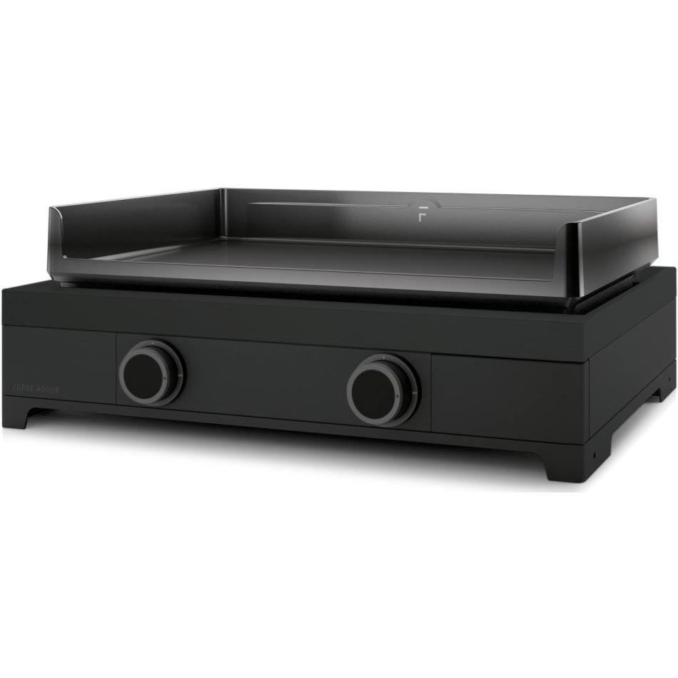 FORGE ADOUR Plancha gaz 2 feux Modern Acier 60 MODERNG60AN - vue 2