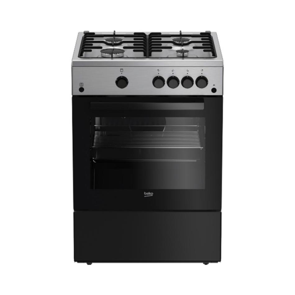 Cuisinière Gaz Beko FBG62031XCS – 4 Foyers, 73 L, Classe A - vue 8