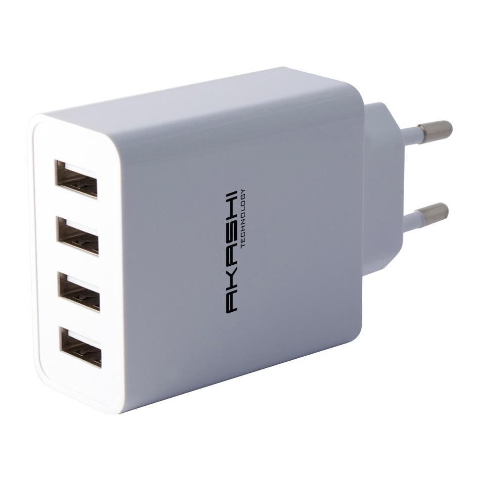 Akashi Turbo Chargeur Secteur 4 USB - vue 4