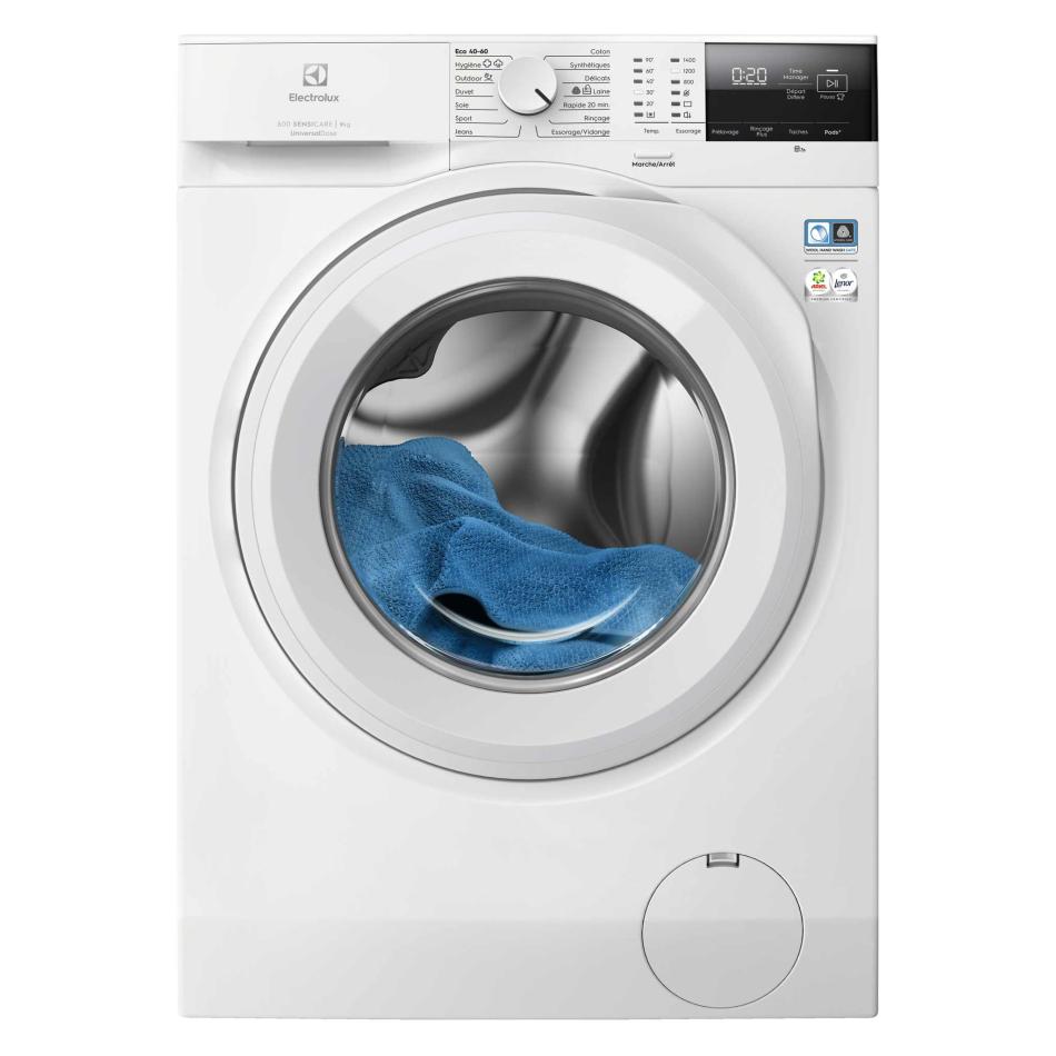 Electrolux SensiCare 600 EW6FI1429OV machine à laver chargement frontal 9 kg 1351 trmin - vue 5