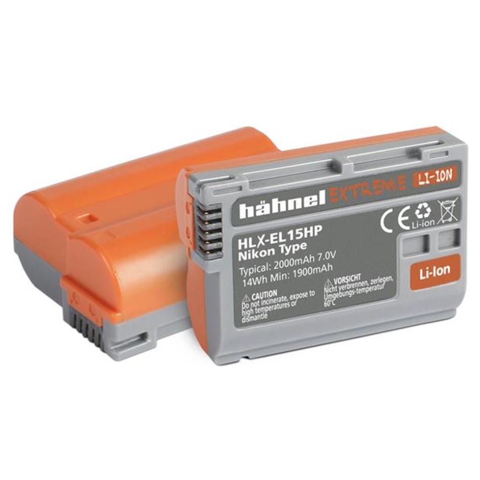 Batterie Li-ion HAHNEL HLXEL 15 HP – Capacité 2000 mAh, Compatible Nikon - vue 3