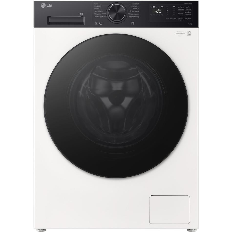 Lave-Linge Frontal LG F14X58WHST – 11 Kg, 1400 Tr/min, AI Direct Drive - vue 5