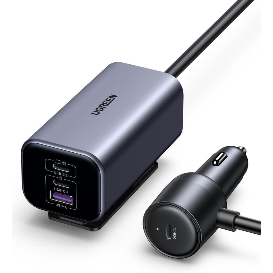 chargeur AC 3 ports+1 déporté - vue 3