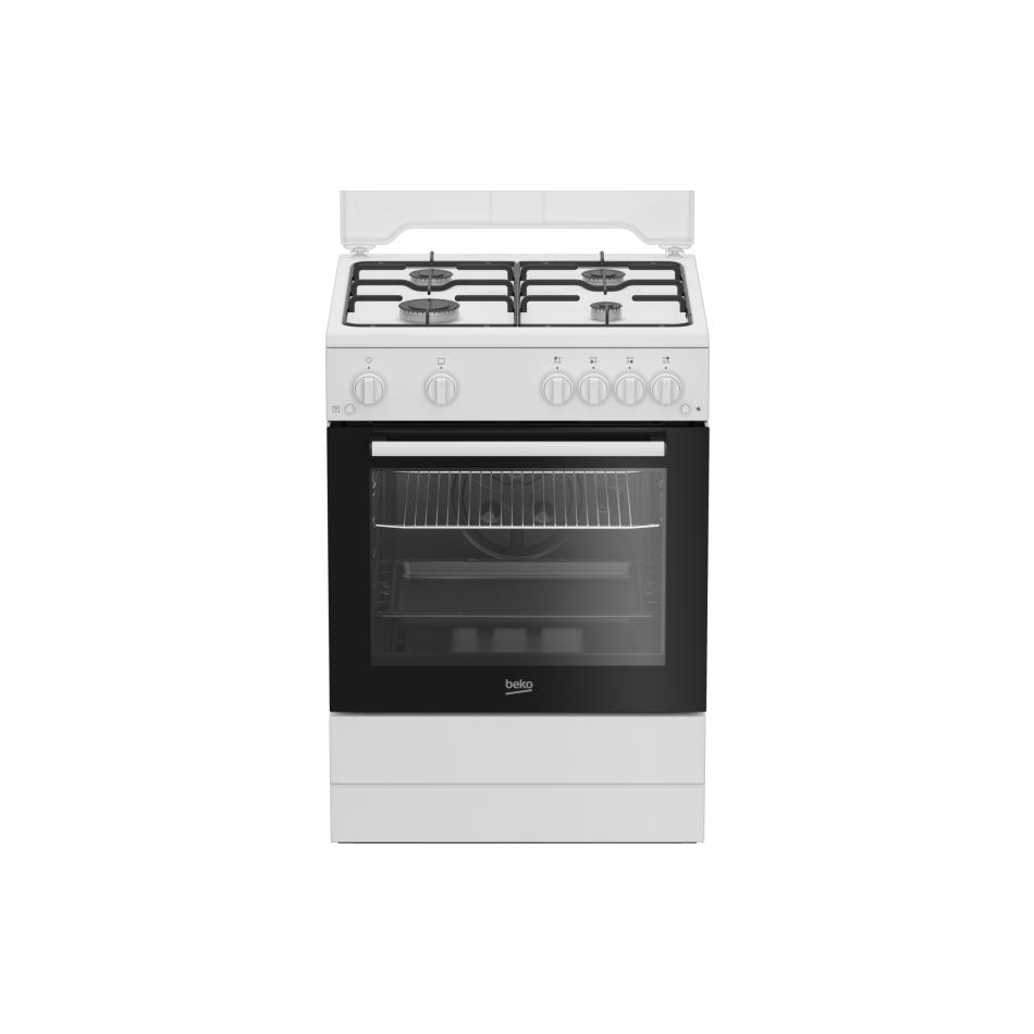 Cuisinière Gaz Beko FBG62121WD – 64 L, 4 Foyers, Convection Naturelle - vue 10