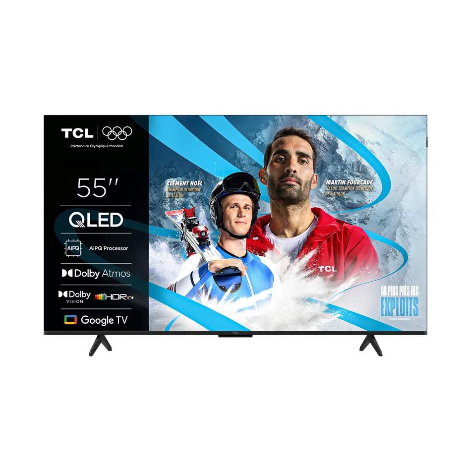 TV QLED Tcl 55P79K 138 cm 4K UHD Aluminium brossé - vue 7