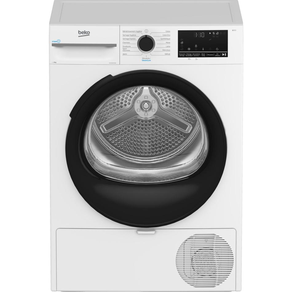 Sèche-Linge Beko D5H284930W – 8 Kg, Pompe à Chaleur, 15 Programmes - vue 8