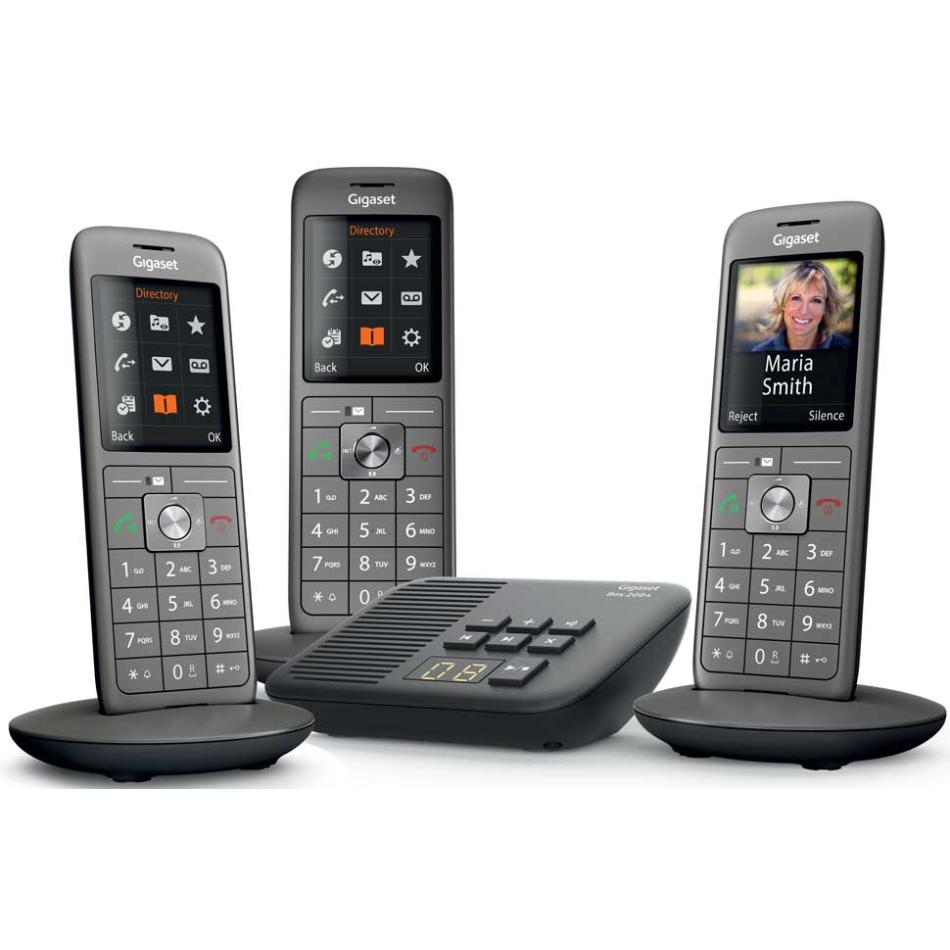 Telephone sans fil GIGASET SIEMENS GIGA CL 660 A TRIO ANTHRACITE