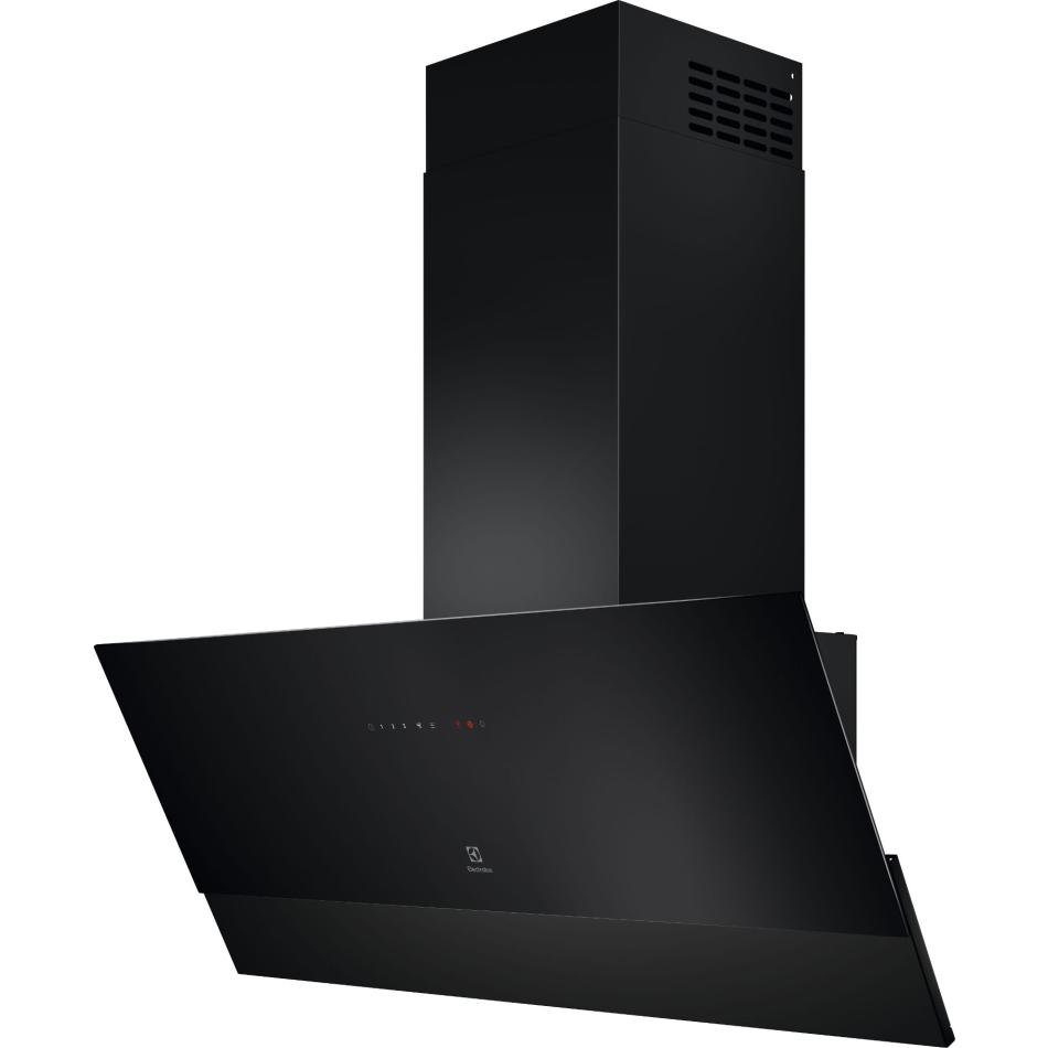 Electrolux Hotte décorative inclinée 90cm 615m3/h LFV449K