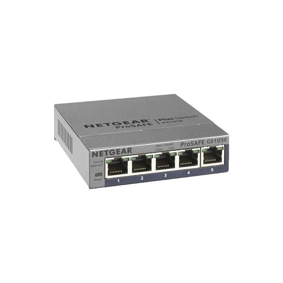 Switch ethernet GS105E Metal 5 Ports Gbps +Interface web - vue 7