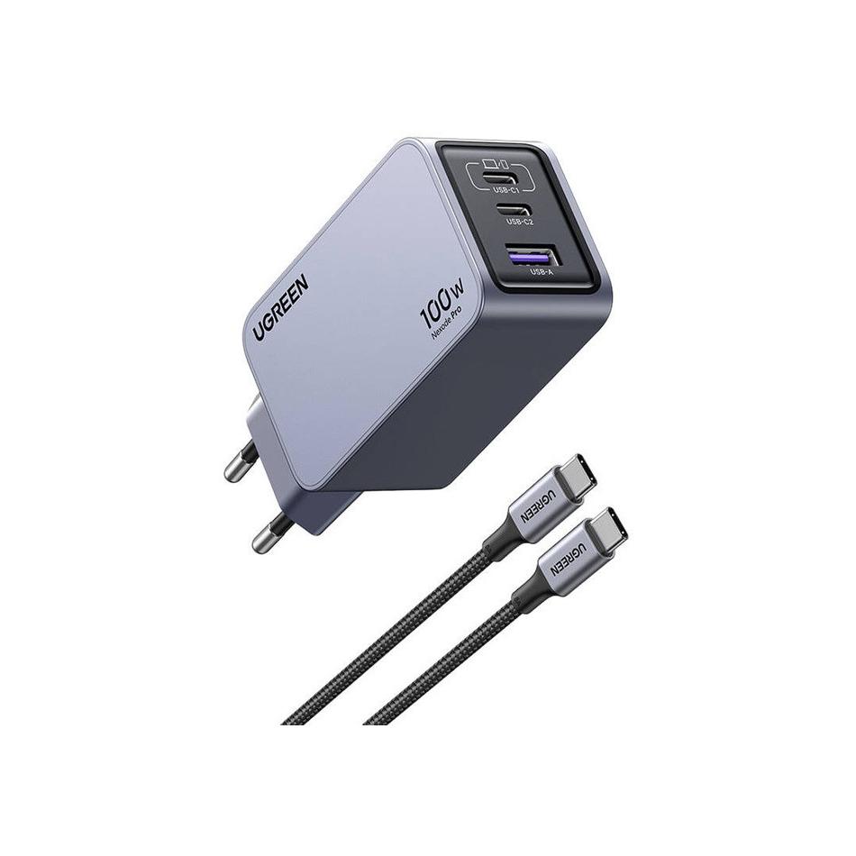 Chargeur secteur UGREEN Nexode Pro anodisé - vue 5