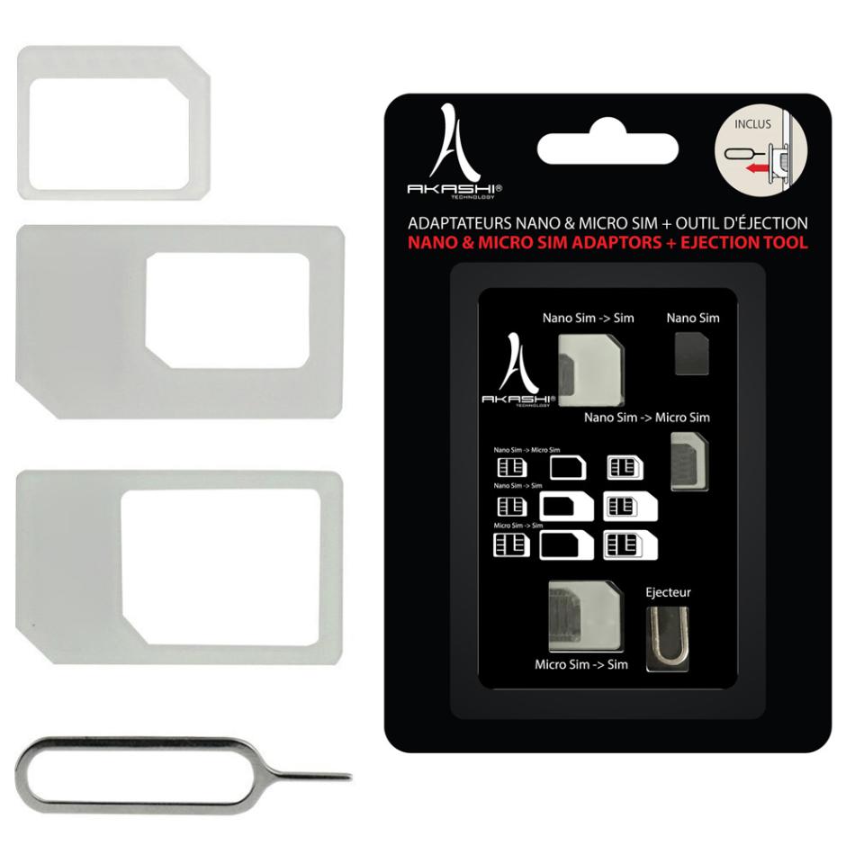 Accessoire gsm divers AKASHI ALTSIMADAPT 3 WH