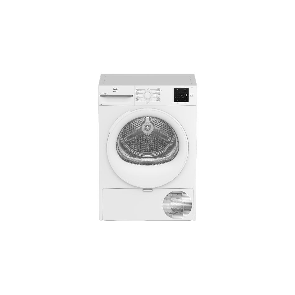 Sèche-linge pompe à chaleur Beko b300 D3H19E01W 9 kg 60 cm 15 programmes Blanc - Neuf
