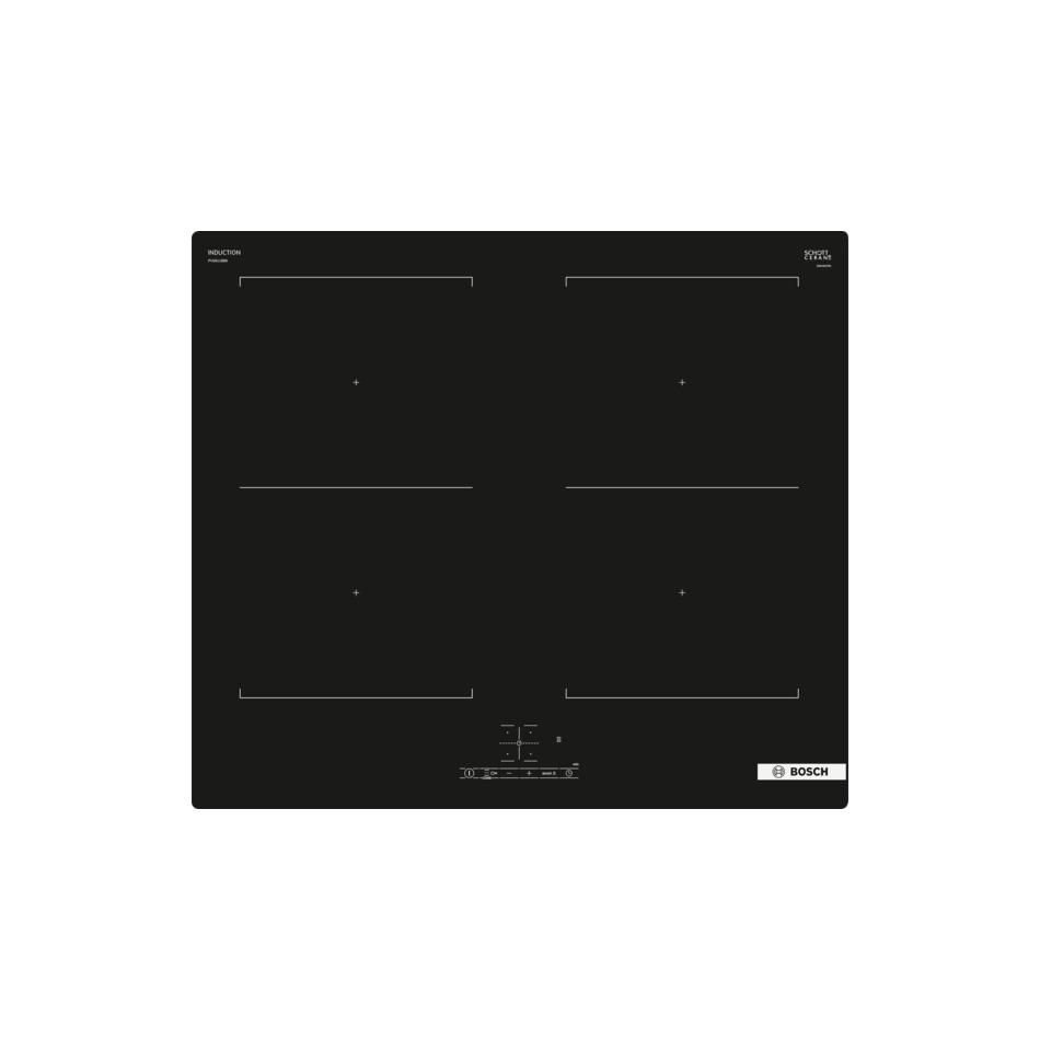 Table De Cuisson Induction Bosch PVQ611BB6E – 4 Foyers, CombiZone - vue 6