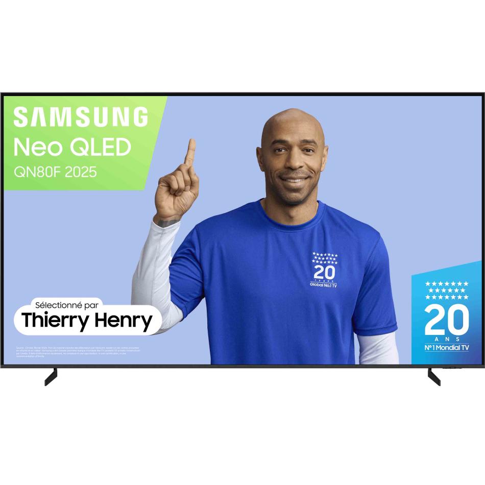 Samsung TV AI Neo QLED 100 QN80F 2025 4K Mini LED Neuf - vue 10