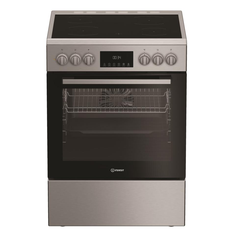 Cuisinière dessus vitrocéramique INDESIT I6V5LCX