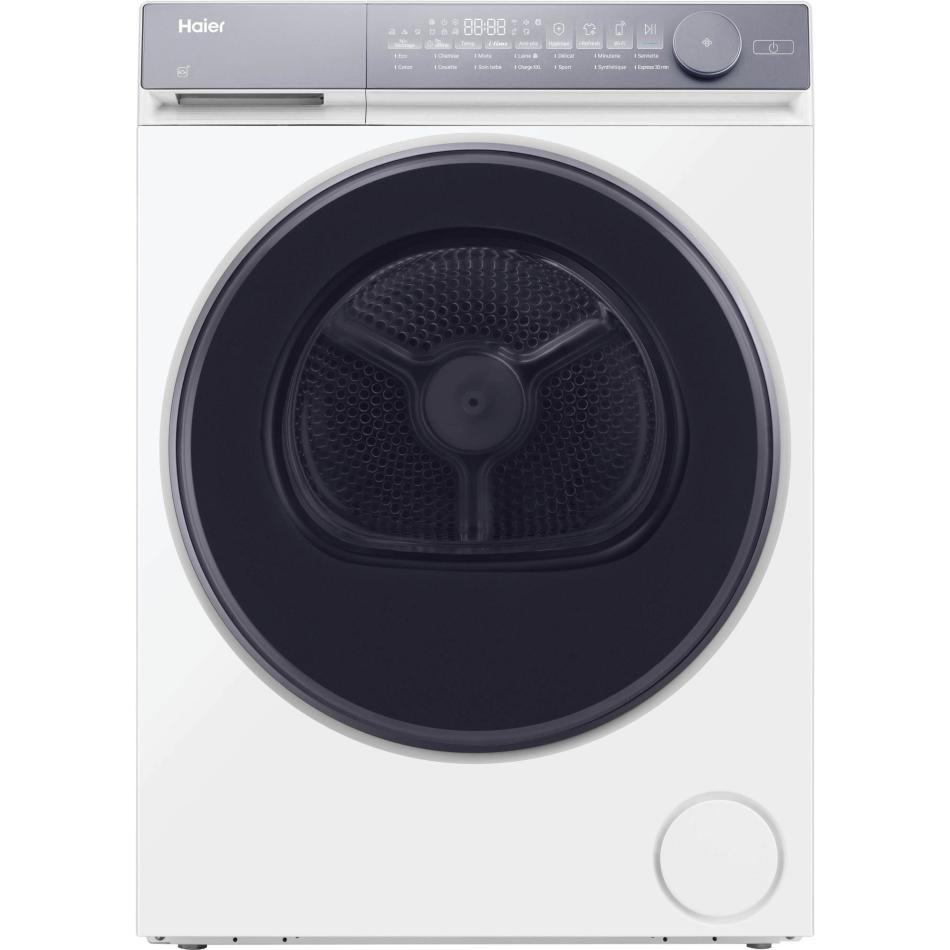 HAIER Sèche linge frontal 9 kg condenseur avec pompe à chaleur HD90 A367U1 FR - vue 5