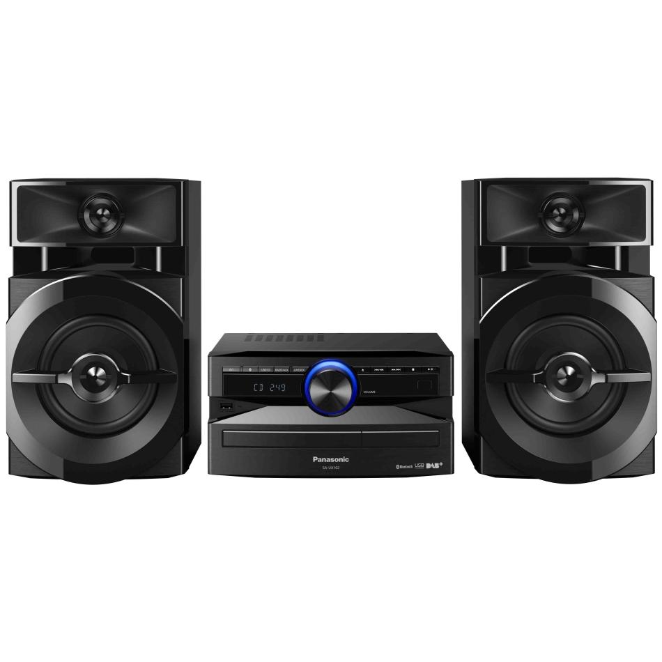 Micro-Chaîne Hi-Fi Panasonic SC-UX102E-K – 300W Bluetooth, CD, DAB+/FM - vue 6