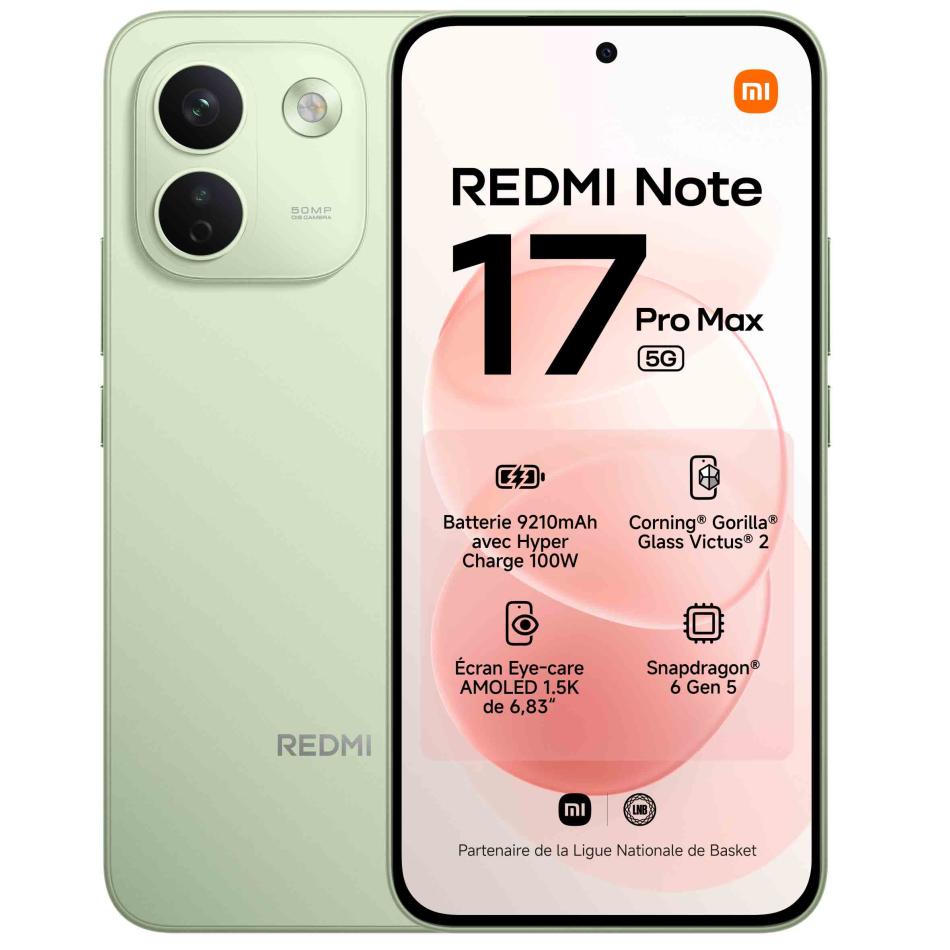 Smartphone XIAOMI REDMINOTE17PROMAXVERT