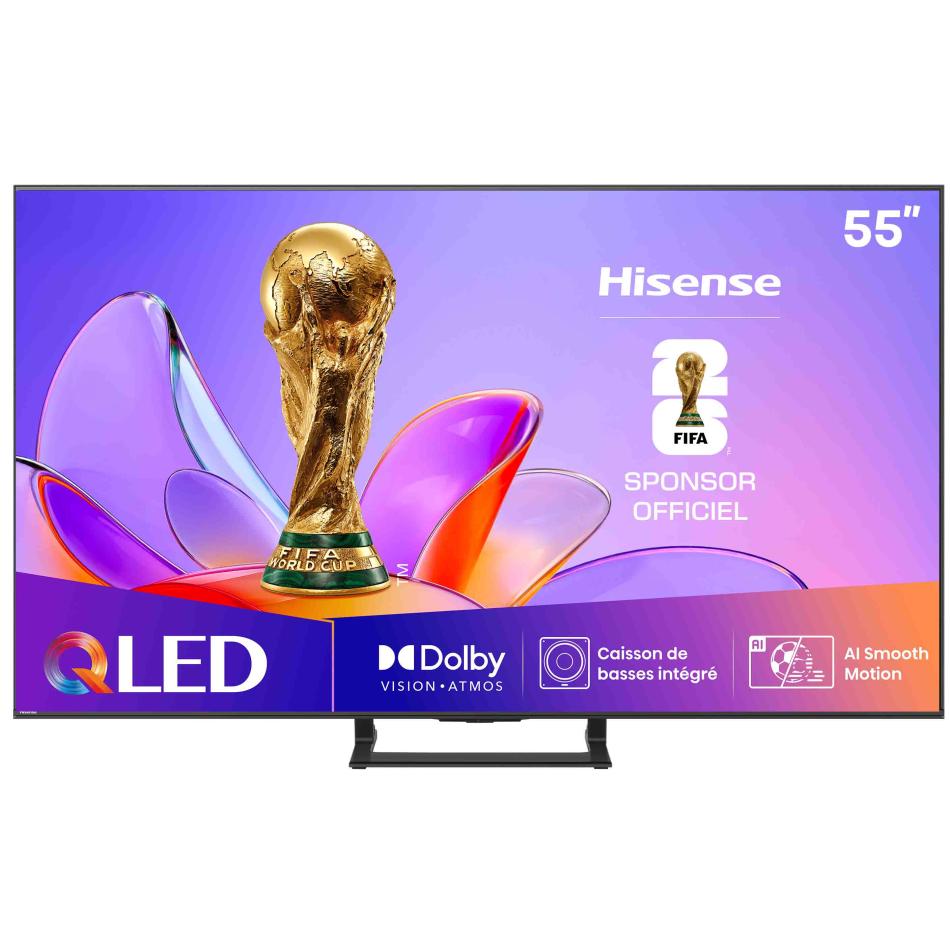 Hisense A7Q 55A7Q TV 139 7 cm 55 4K Ultra HD Smart TV Wifi Neuf - vue 8