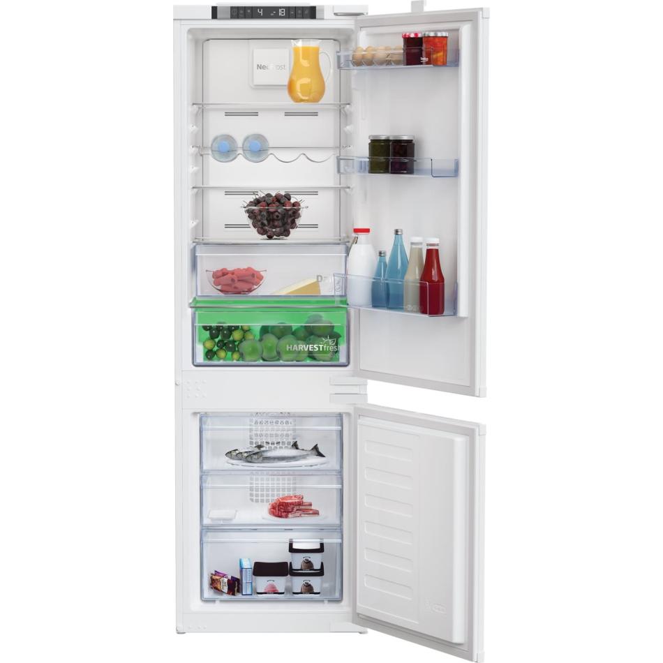 Réfrigérateur Combiné Encastrable Beko BCNA275E4ZSN – 254 L, Froid Ventilé, HarvestFresh - vue 7