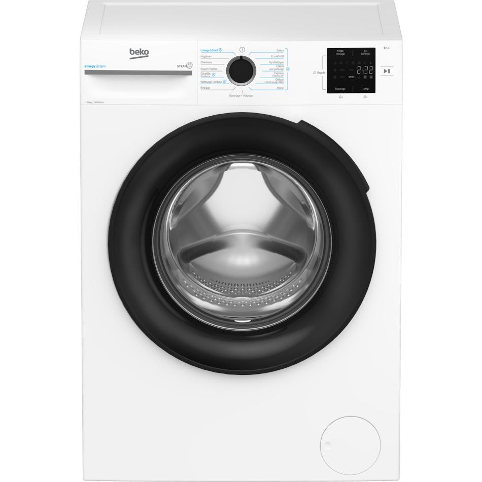 Lave-Linge Frontal BEKO BM34WFT310411 – 10 kg, 1400 tr/min, Classe A